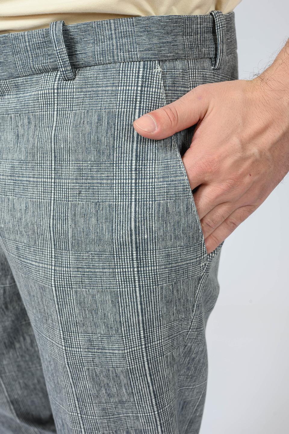 Брюки Circolo 1901 в клетку серые