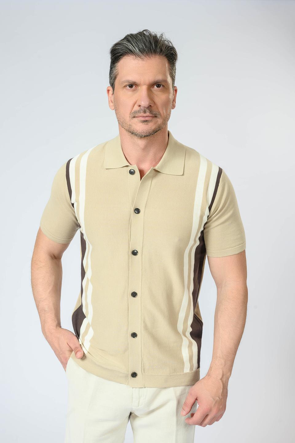 Джемпер Liu-Jo муж. с полосками бежевый