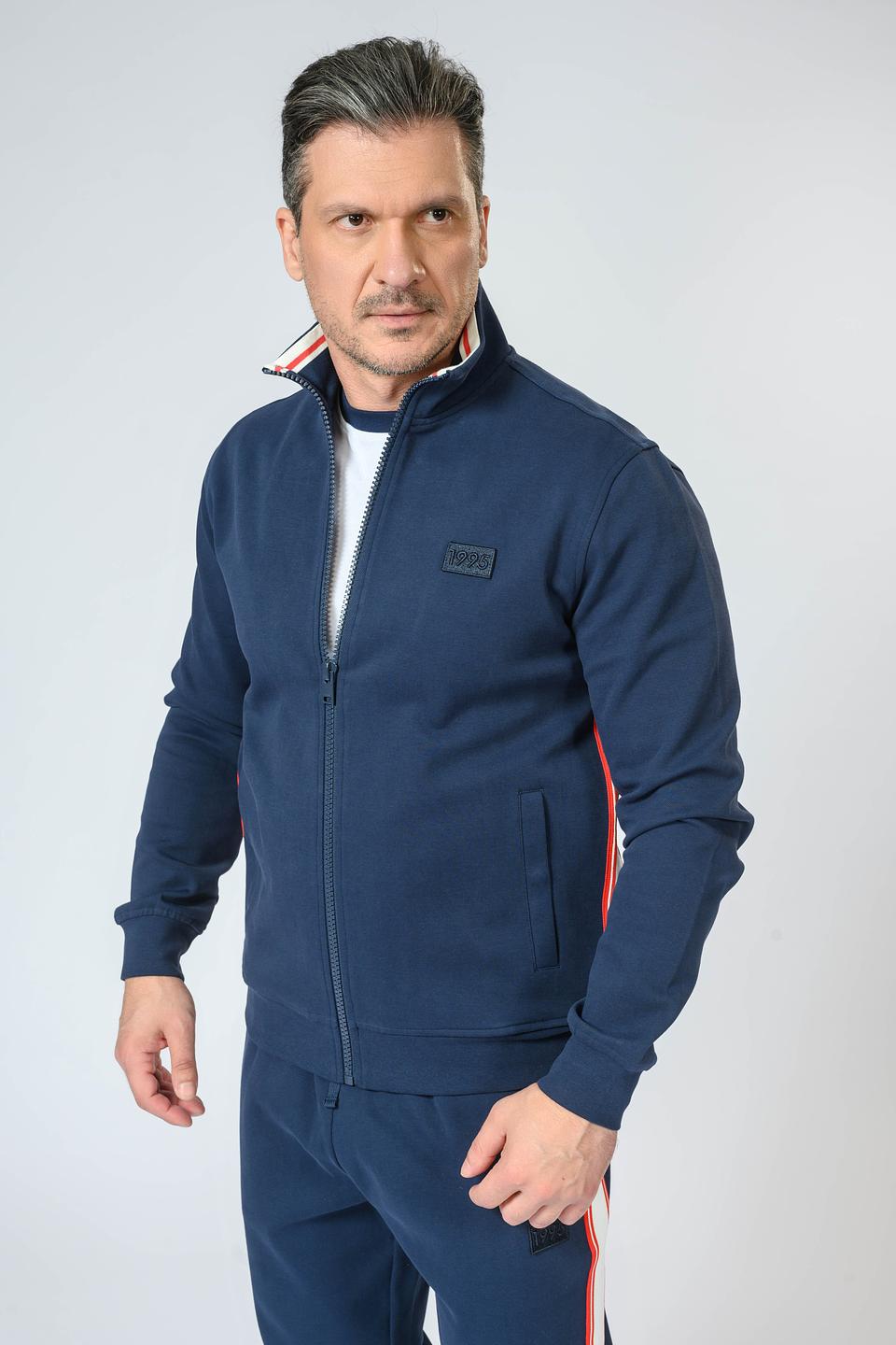 Кардиган Liu-Jo мужской синий с полосками