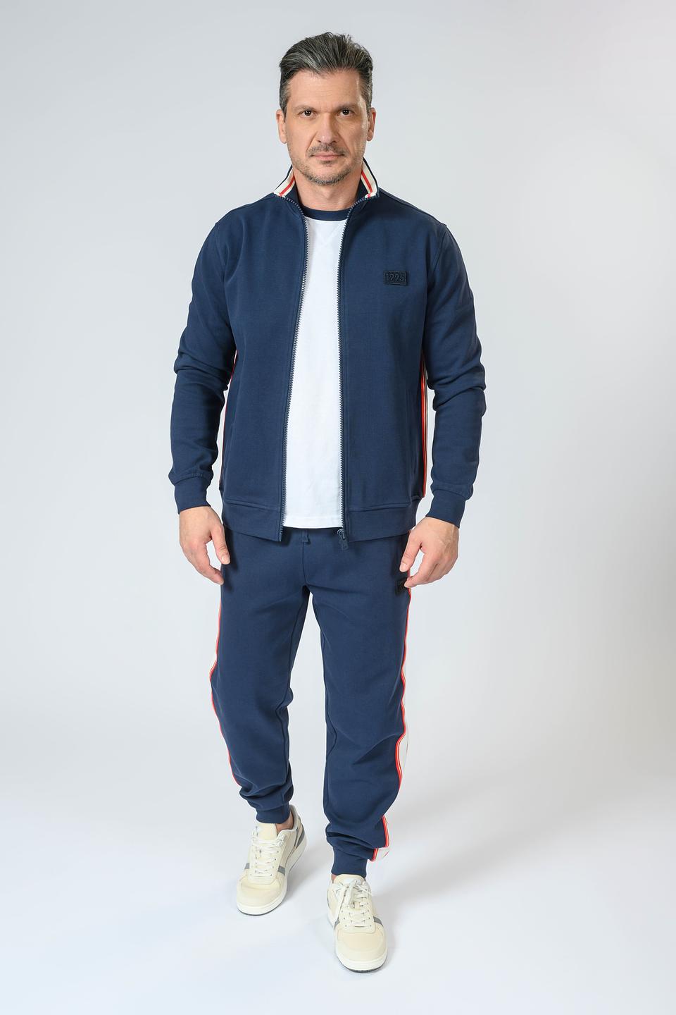 Кардиган Liu-Jo мужской синий с полосками