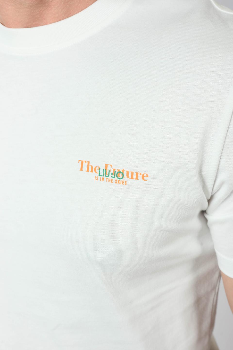 Футболка Liu-Jo мужская бежевая