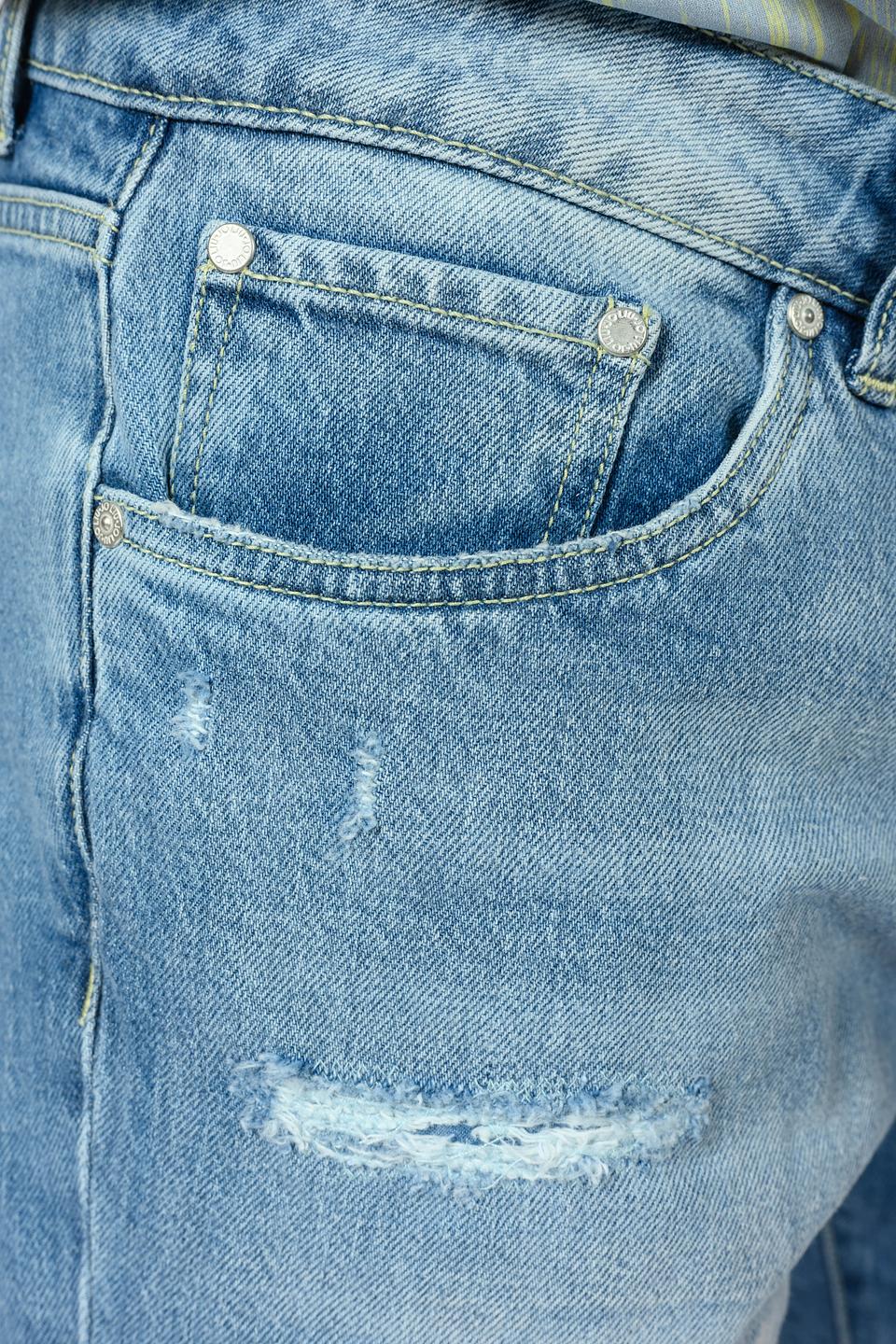 Шорты Liu-Jo джинсовые с потертостями