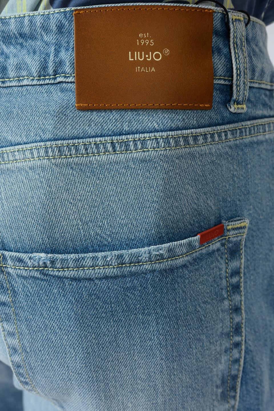 Шорты Liu-Jo джинсовые с потертостями
