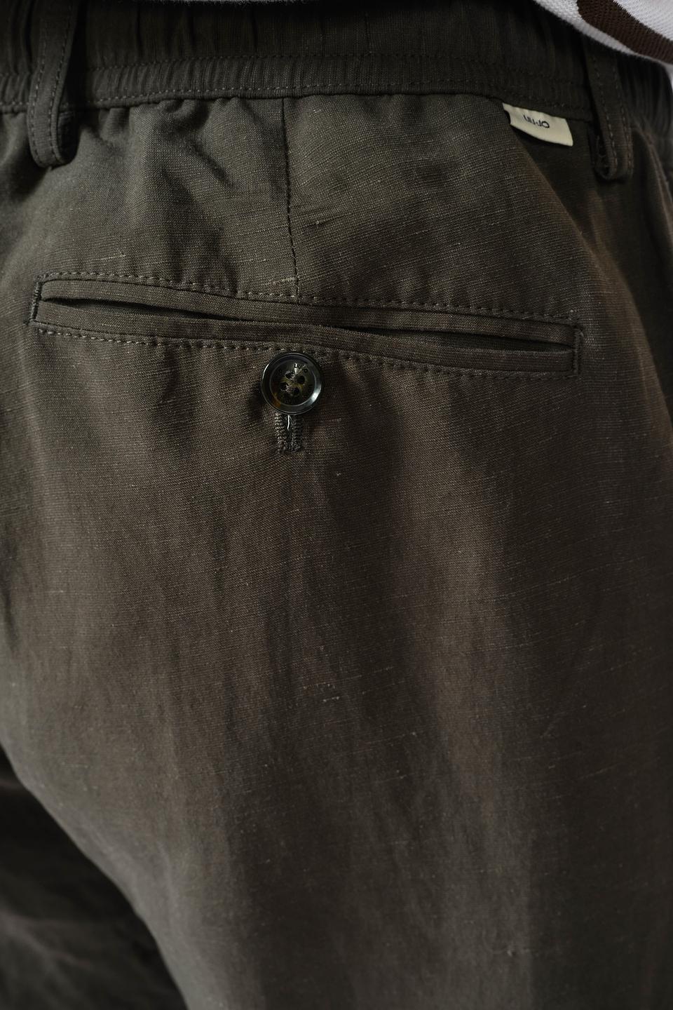 Шорты Liu-Jo хаки с резинкой