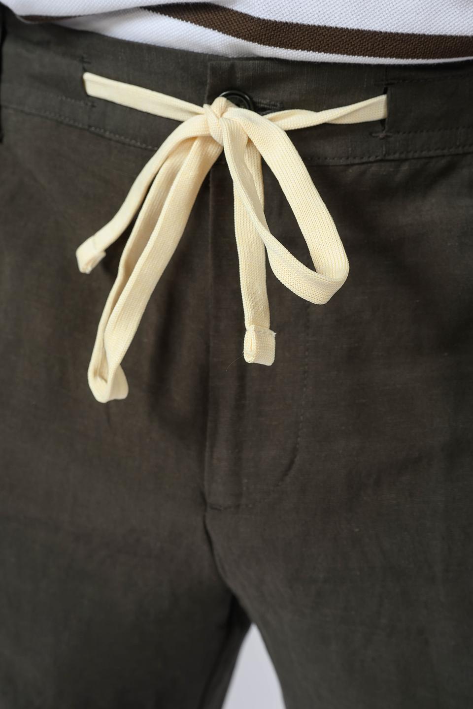 Шорты Liu-Jo хаки с резинкой