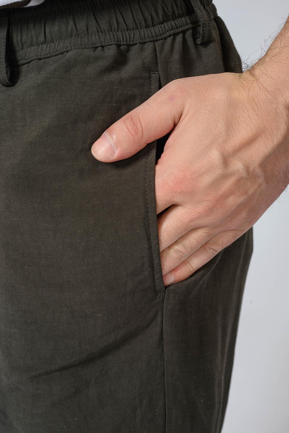 Шорты Liu-Jo хаки с резинкой