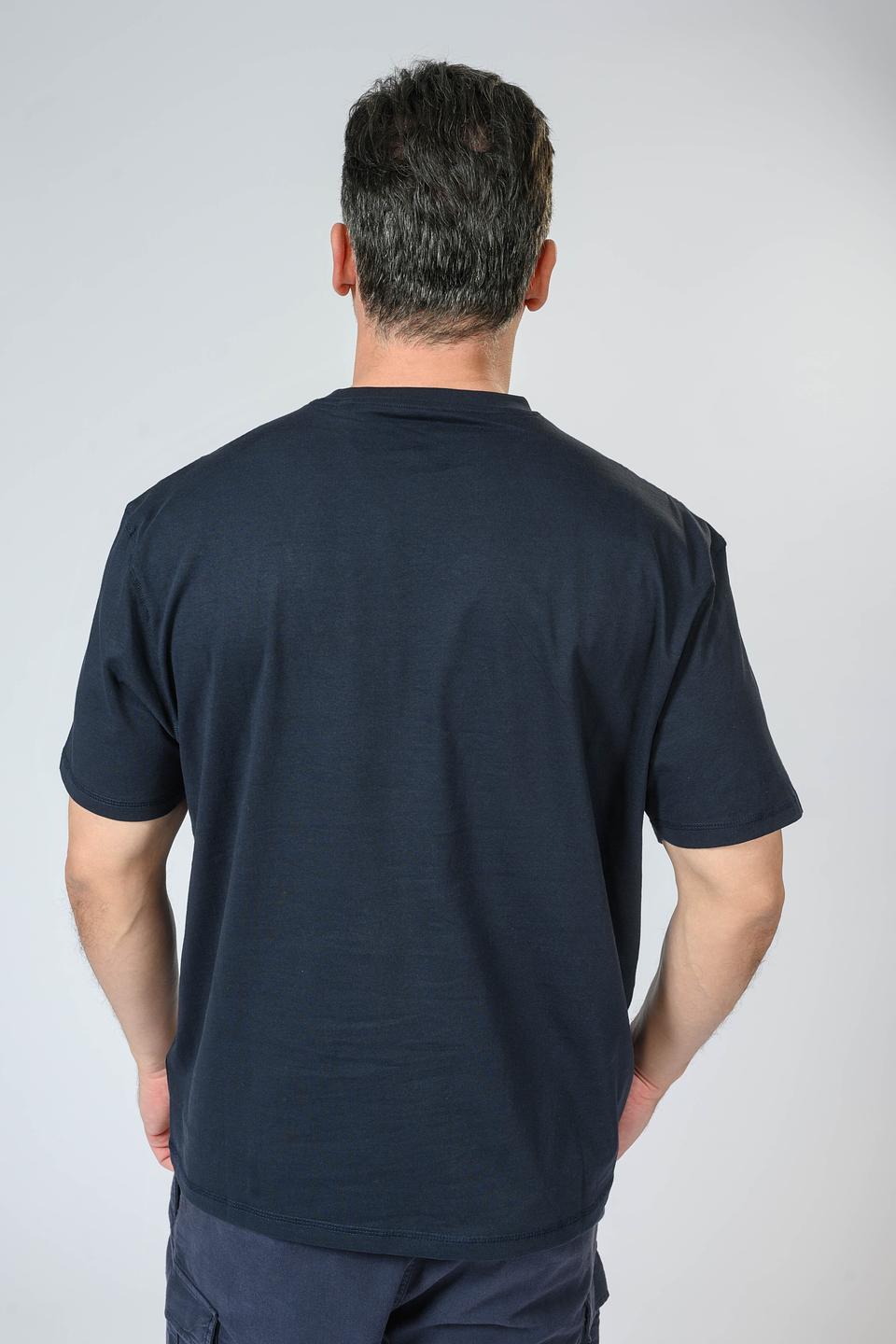 Футболка Guess с логотипом синяя