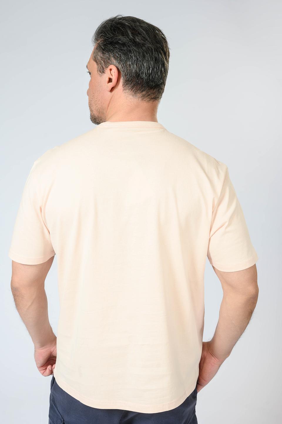 Футболка Guess с принтом розовый