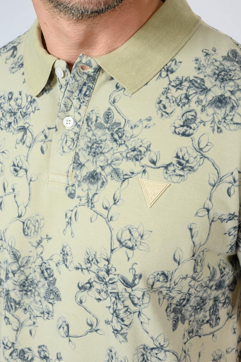 Поло Guess с цветочным принтом