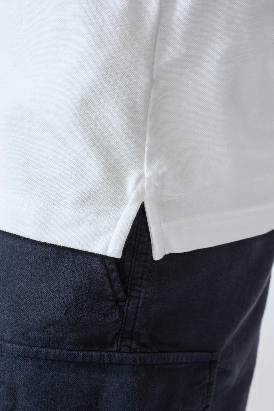 Поло Guess муж. белое с отделкой