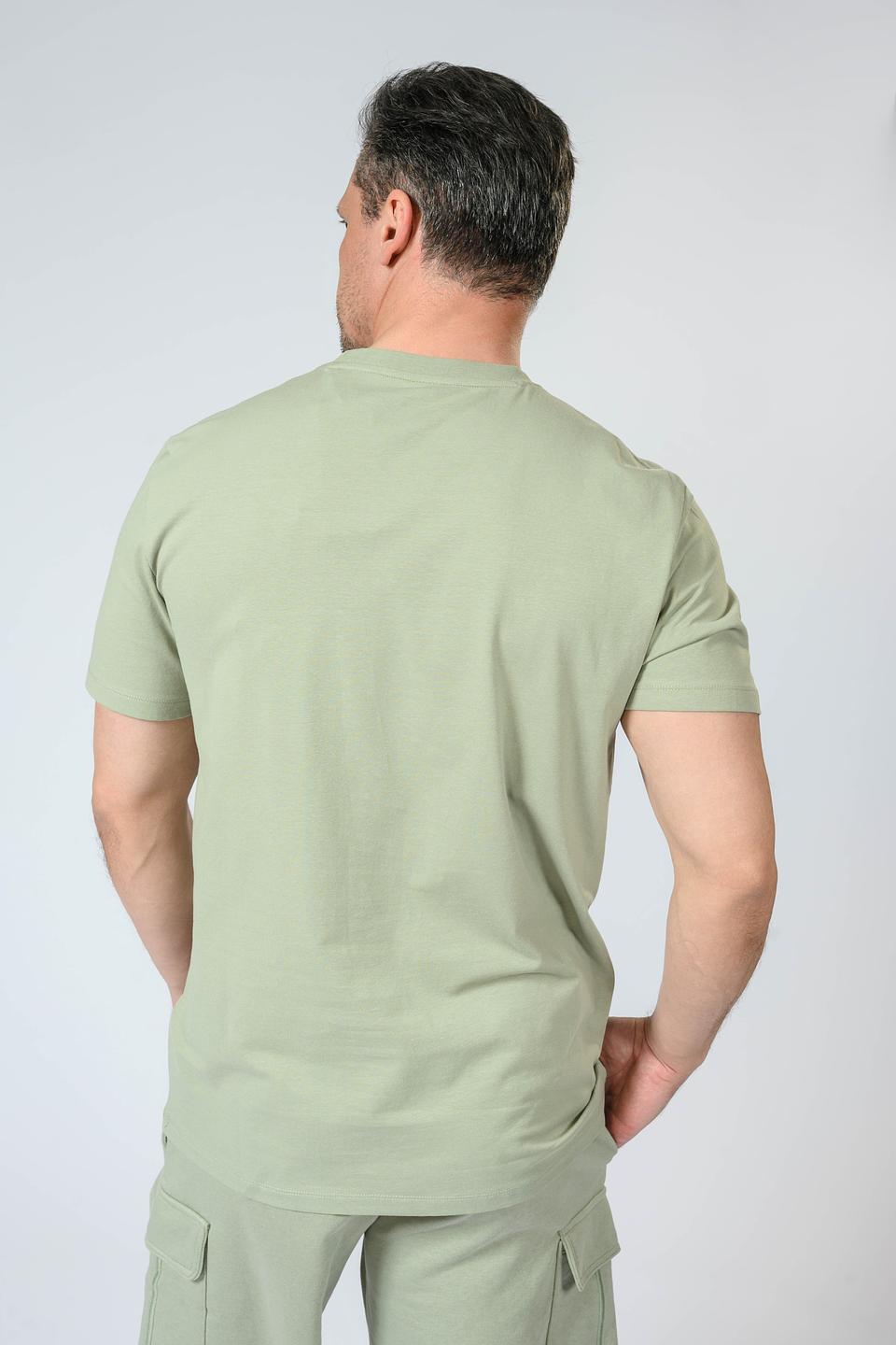 Футболка Guess логотип хаки