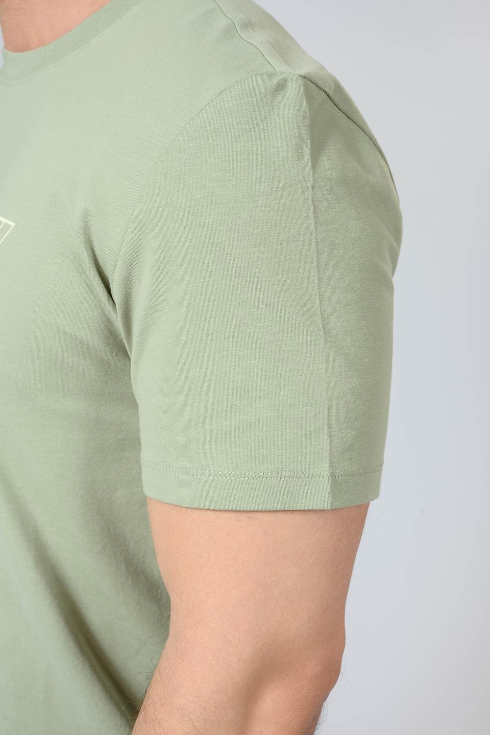 Футболка Guess логотип хаки