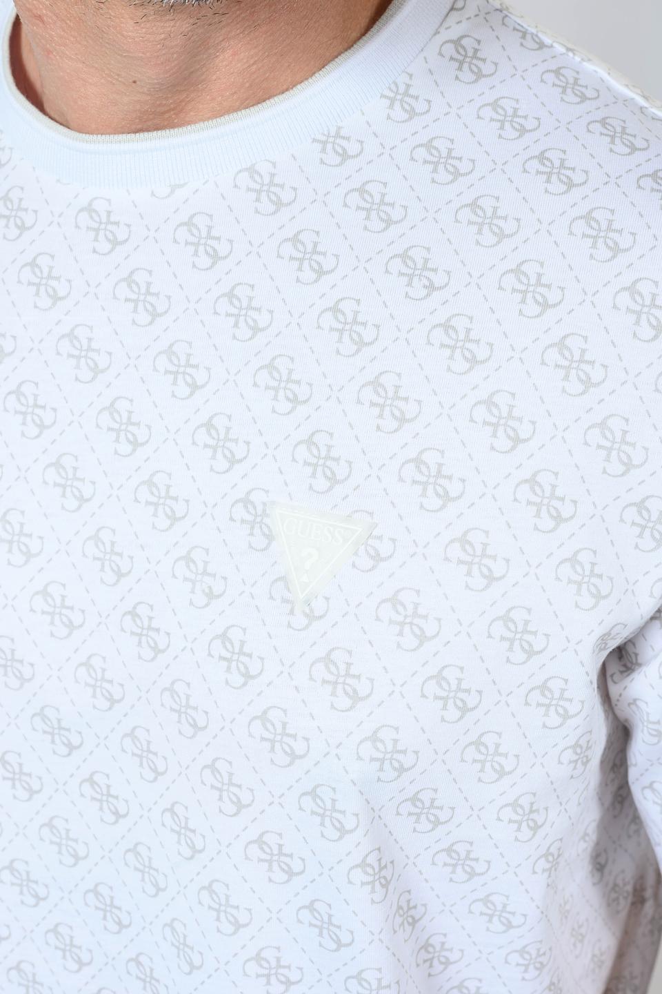 Футболка Guess с логотипом белый