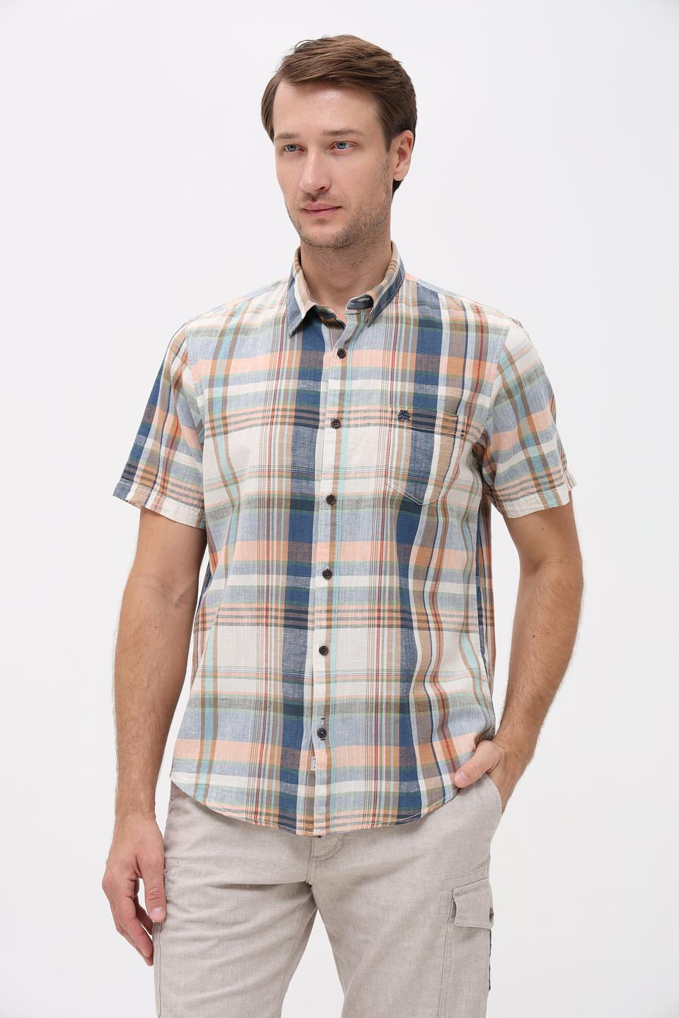 Рубашка кр Lerros в клетку