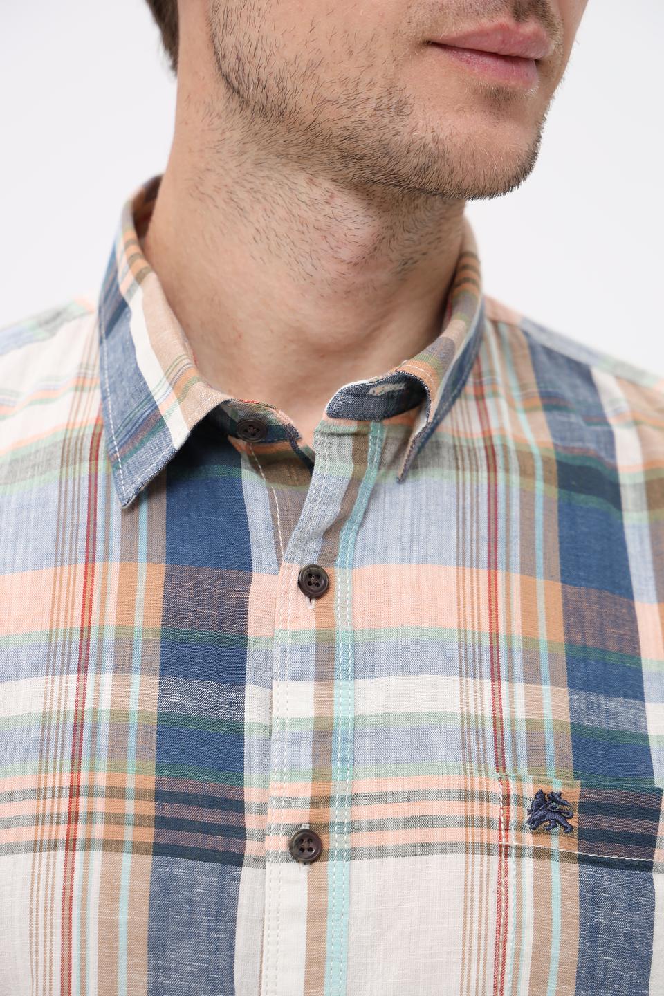 Рубашка кр Lerros в клетку