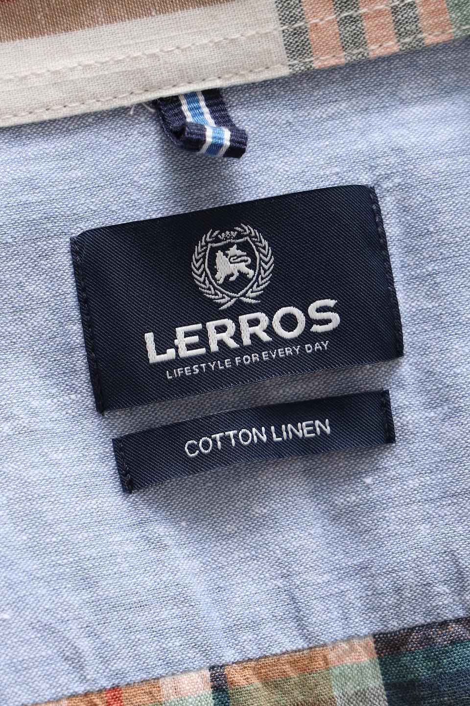 Рубашка кр Lerros в клетку