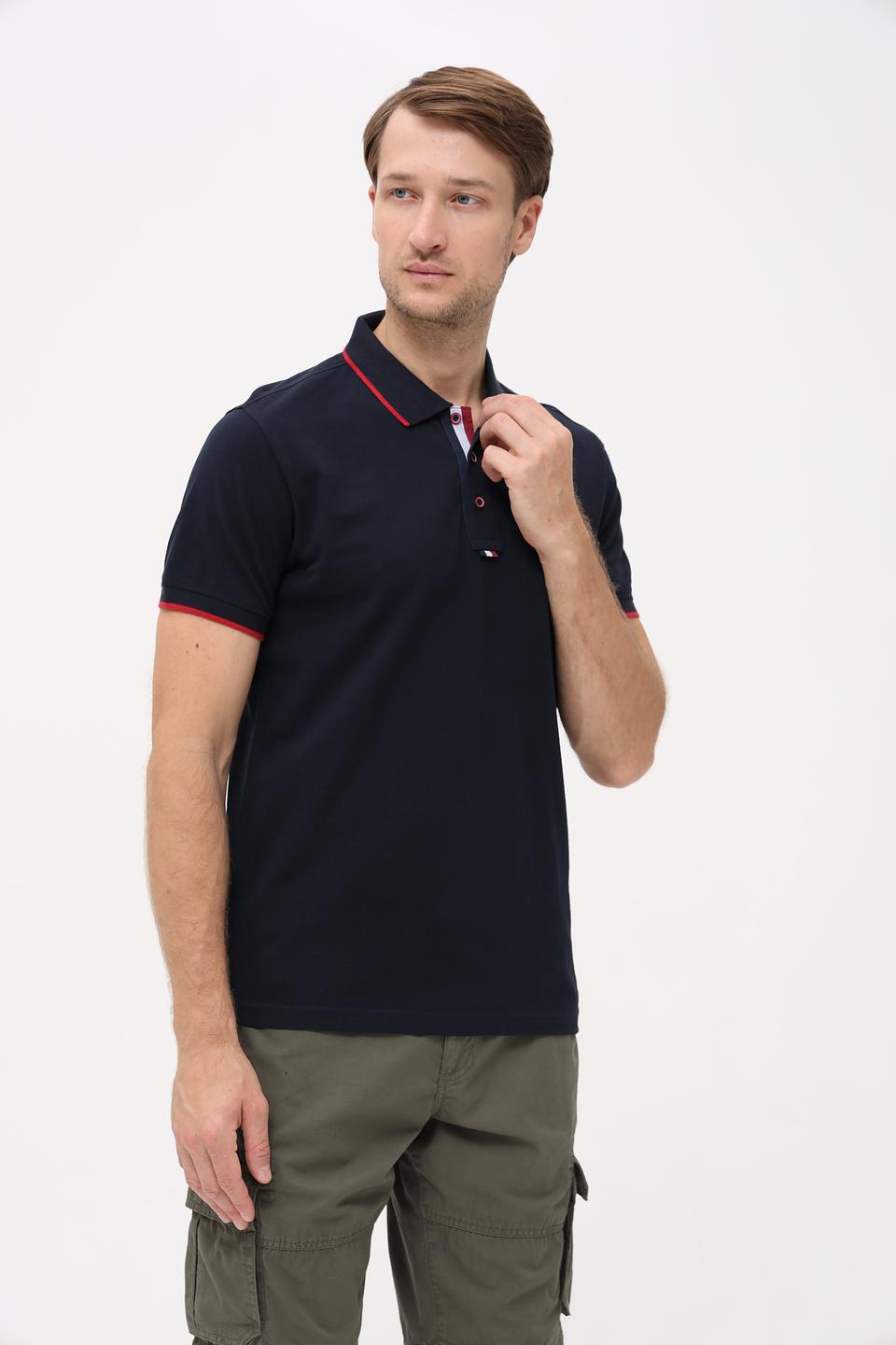 Поло Granchio с красной отделкой