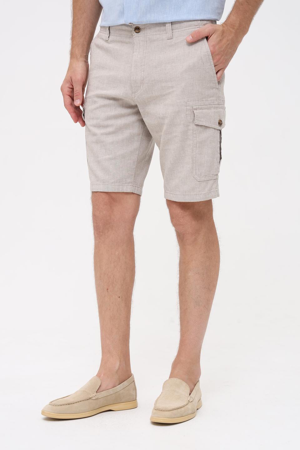 Шорты Bugatti бежевые