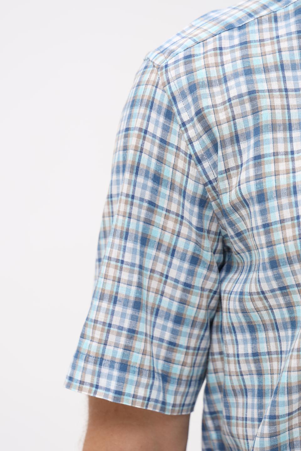 Рубашка кр Sea Barrier в клетку