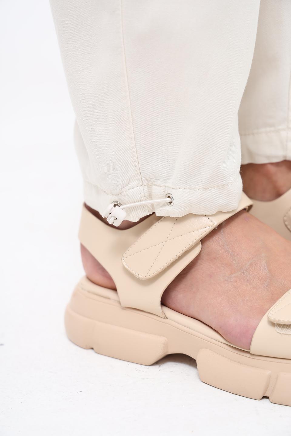 Брюки карго Angels бежевые