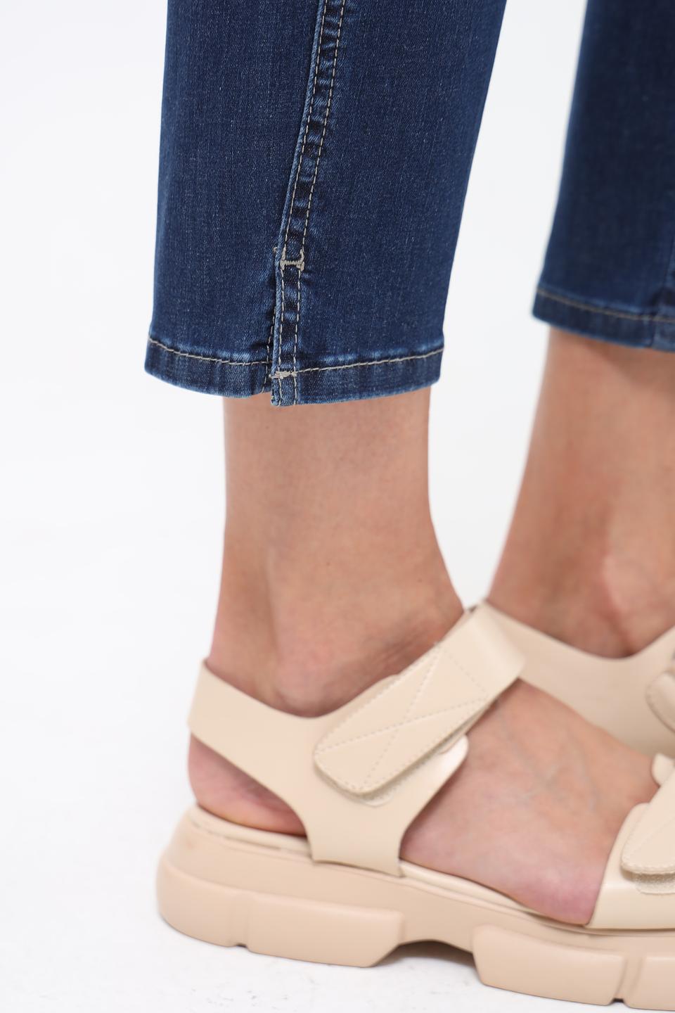 Джинсы Angels CROP синие