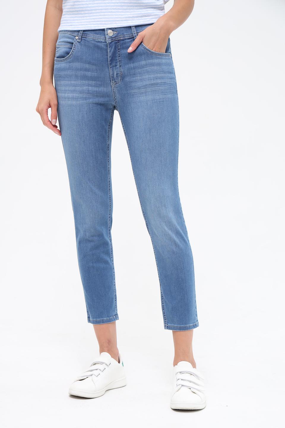 Джинсы Angels с укороченным шаговым швом