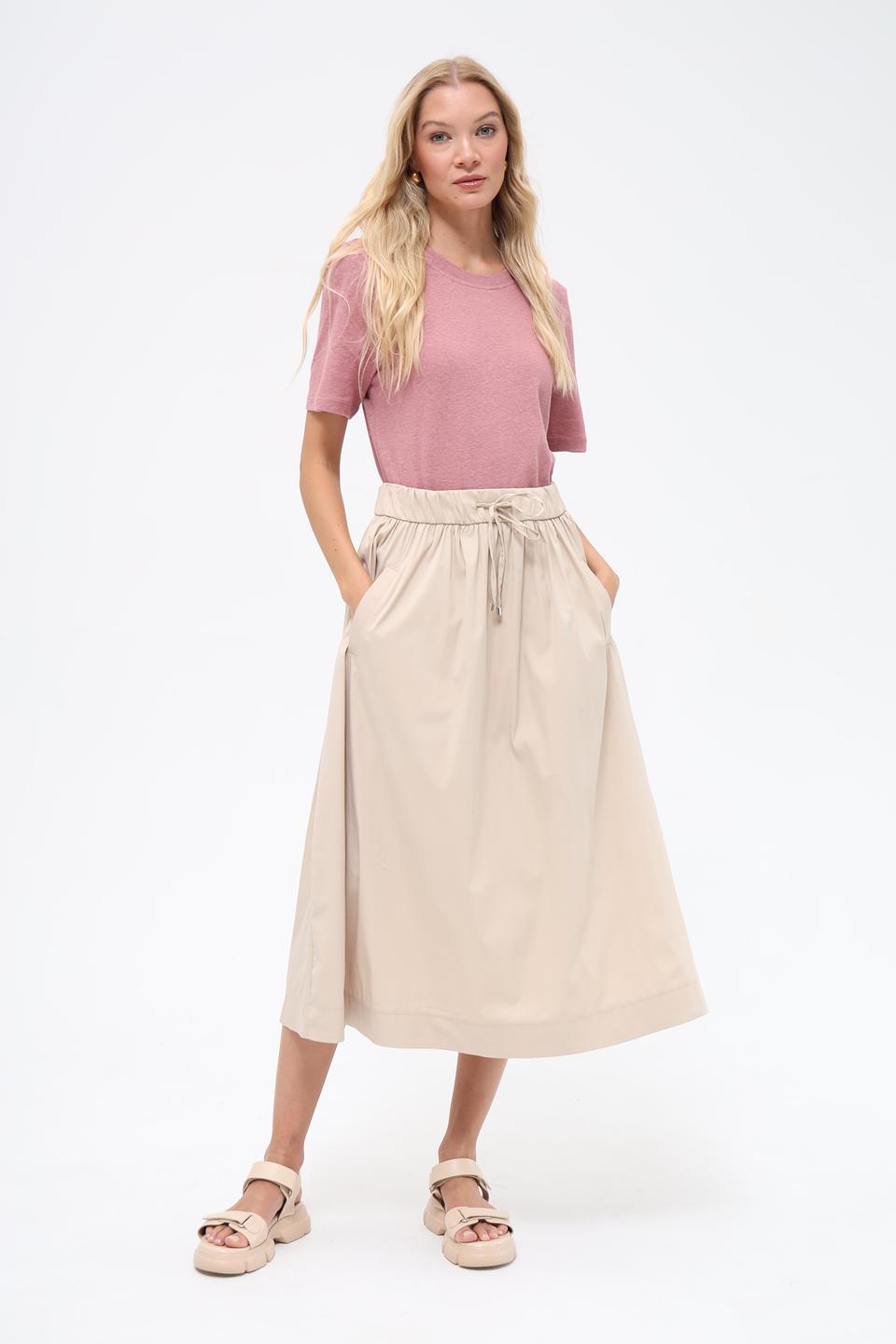 Футболка Rich and Royal лен розовая