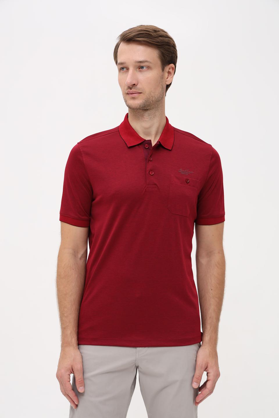 Поло Monte Carlo бордовый