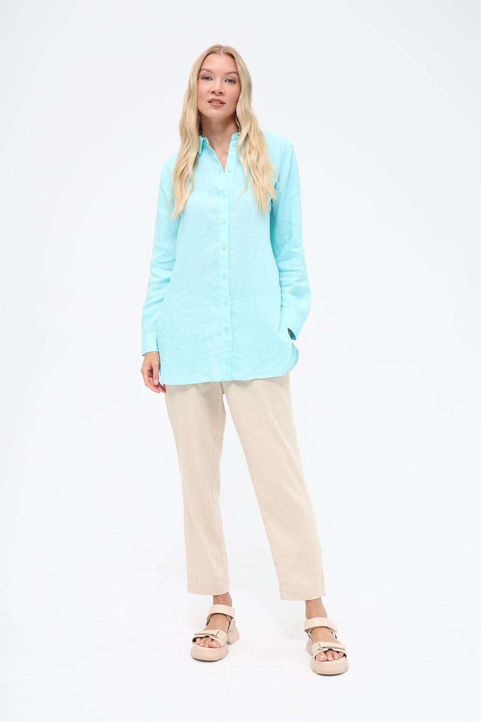 Рубашка Gerry Weber EDITION бирюзовая