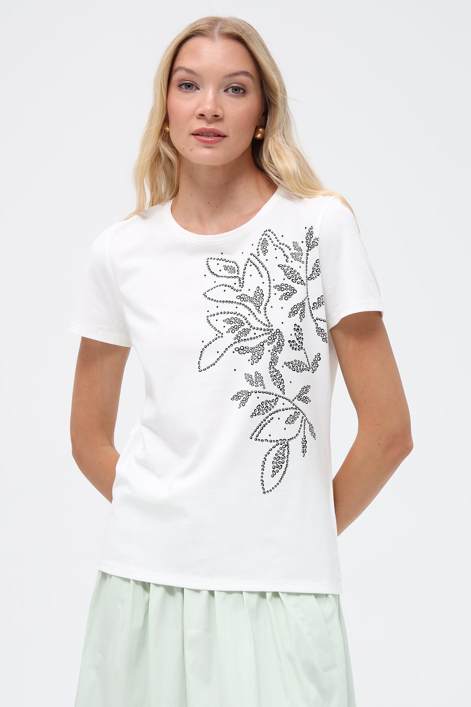 Футболка Taifun с вышивкой