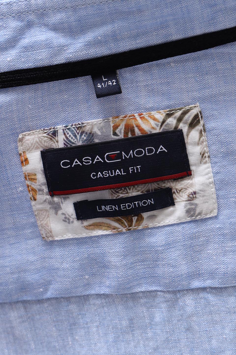 Рубашка кр Casa Moda голубая