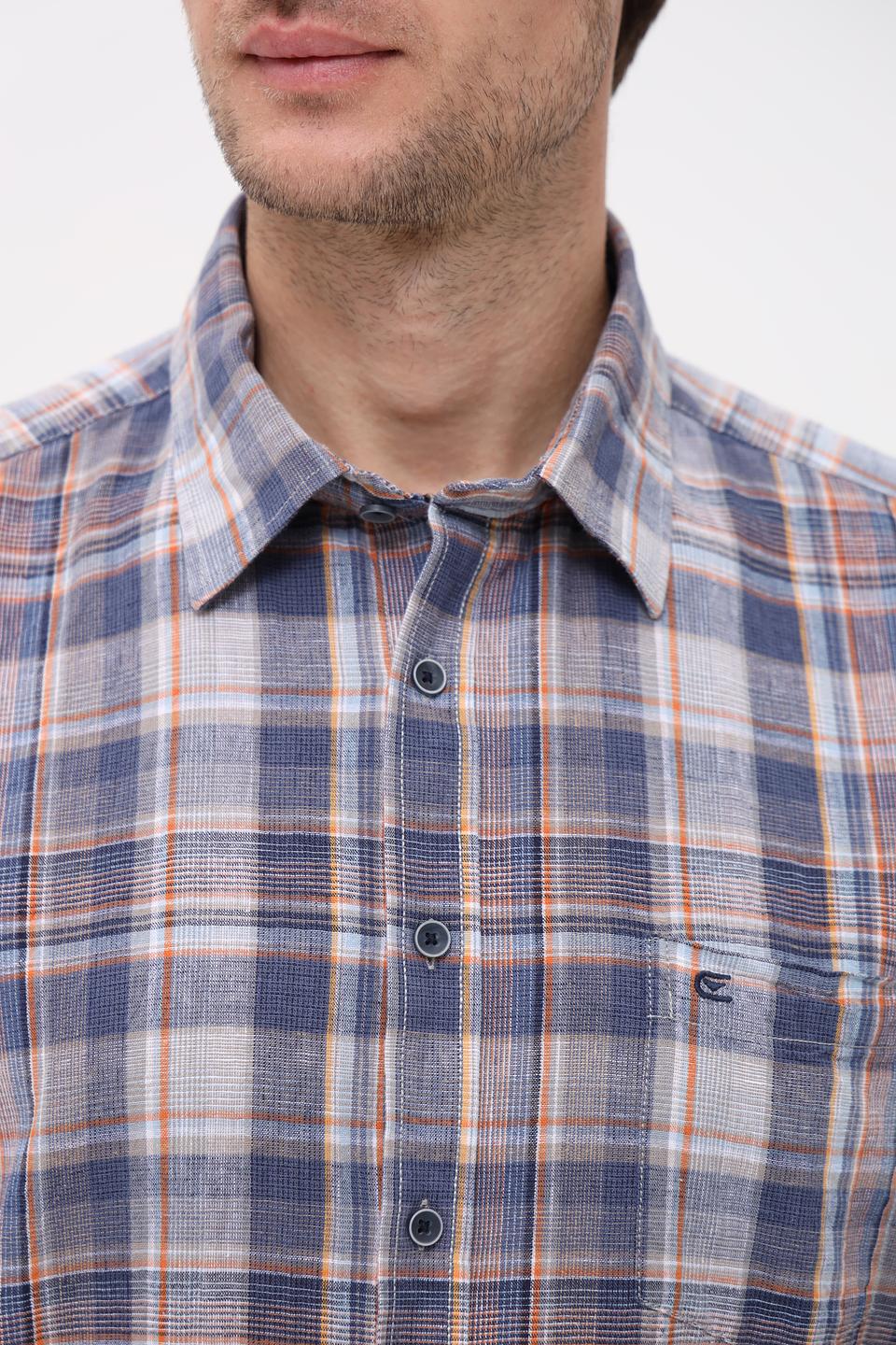 Рубашка кр Casa Moda в клетку