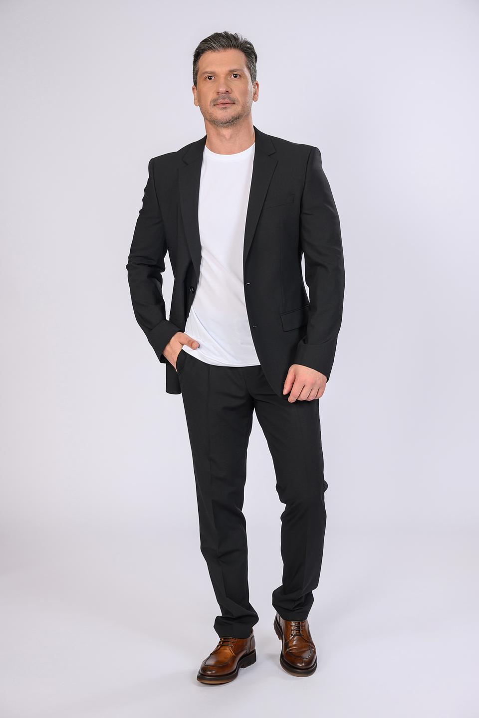 Костюм Hugo муж. чёрный