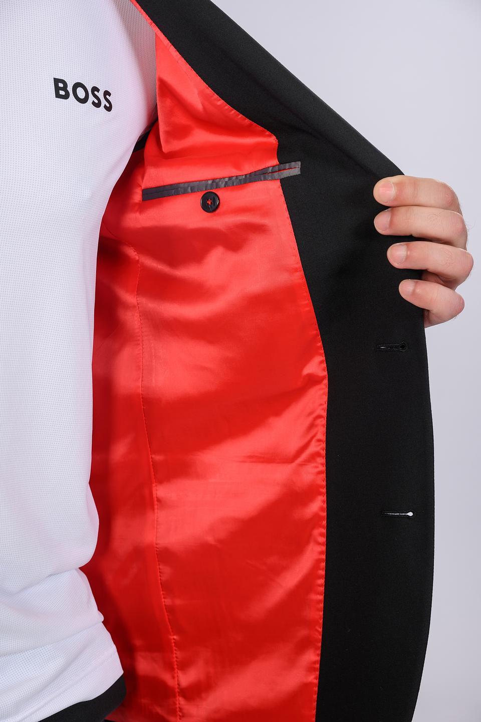 Костюм Hugo муж. чёрный