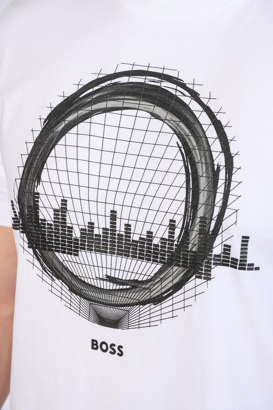 Футболка Boss Green с принтом