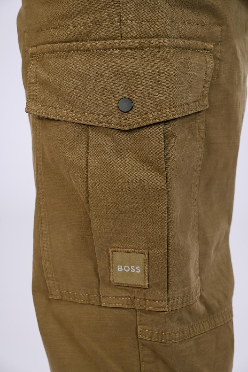 Брюки карго Boss Orange хаки