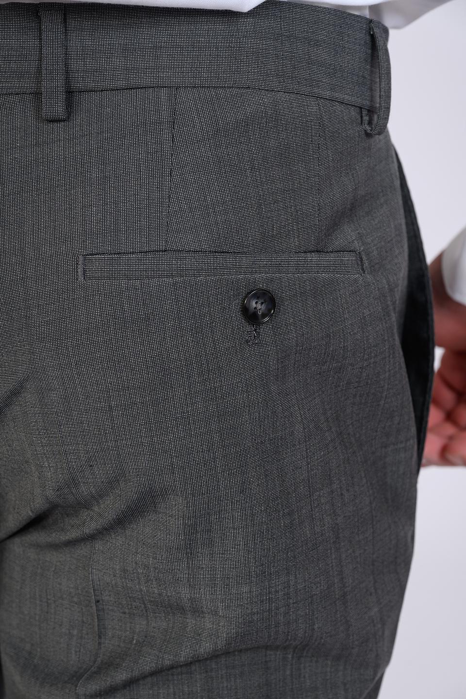 Костюм Boss Black серый клетка