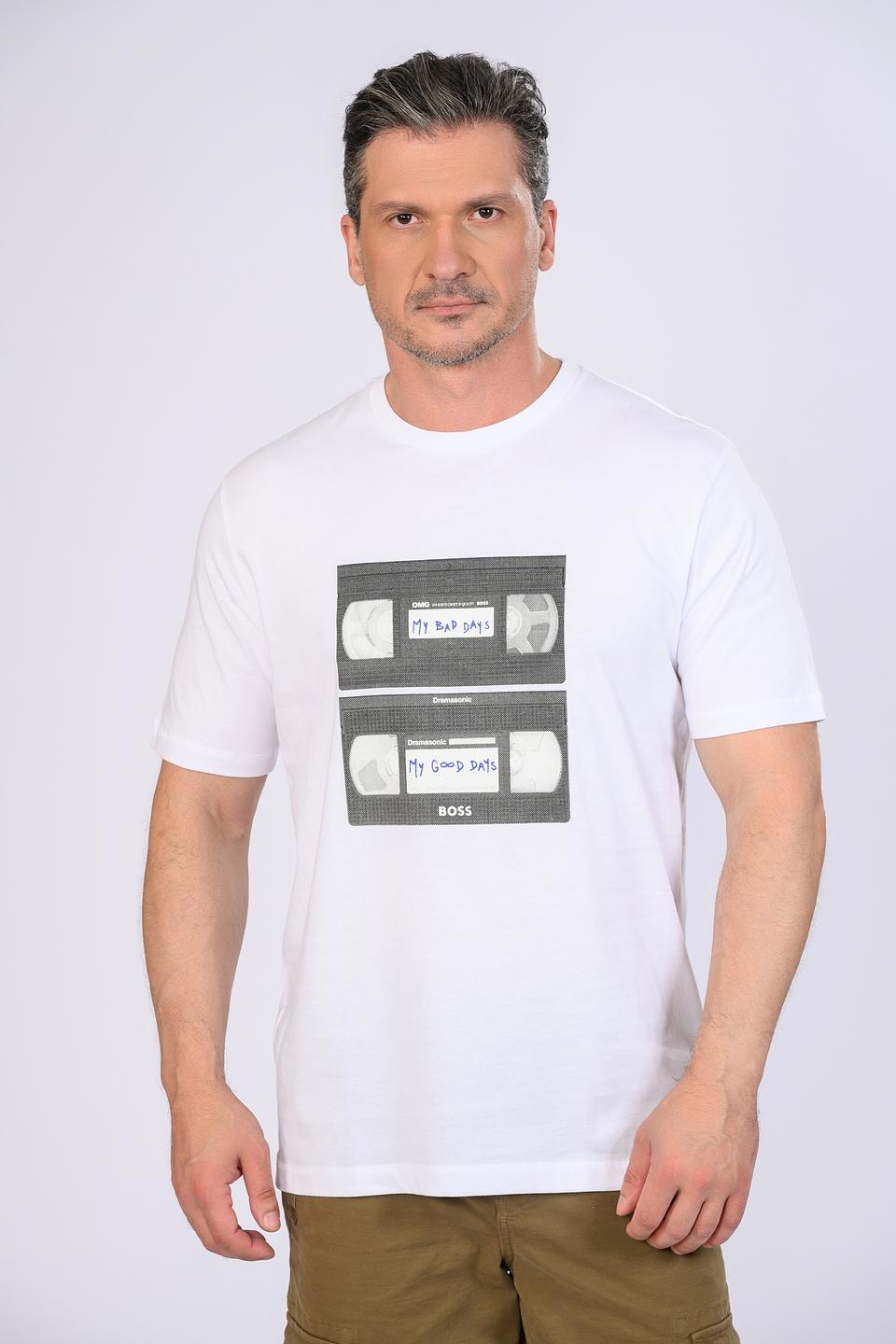 Футболка Boss Orange с принтом