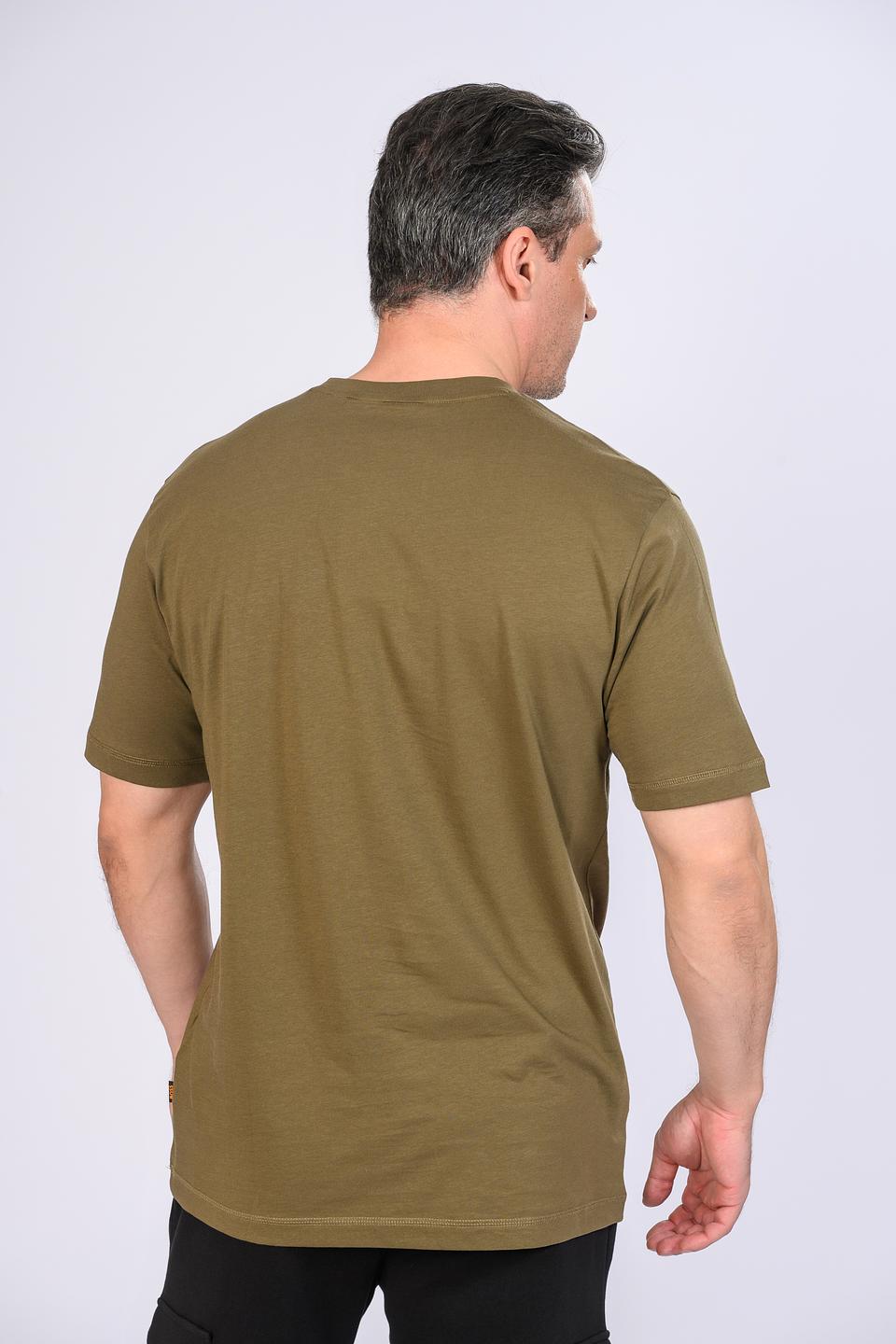 Футболка Boss Olive с пантерой