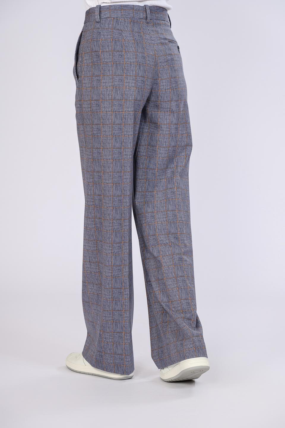 Брюки Circolo 1901 в клетку синие