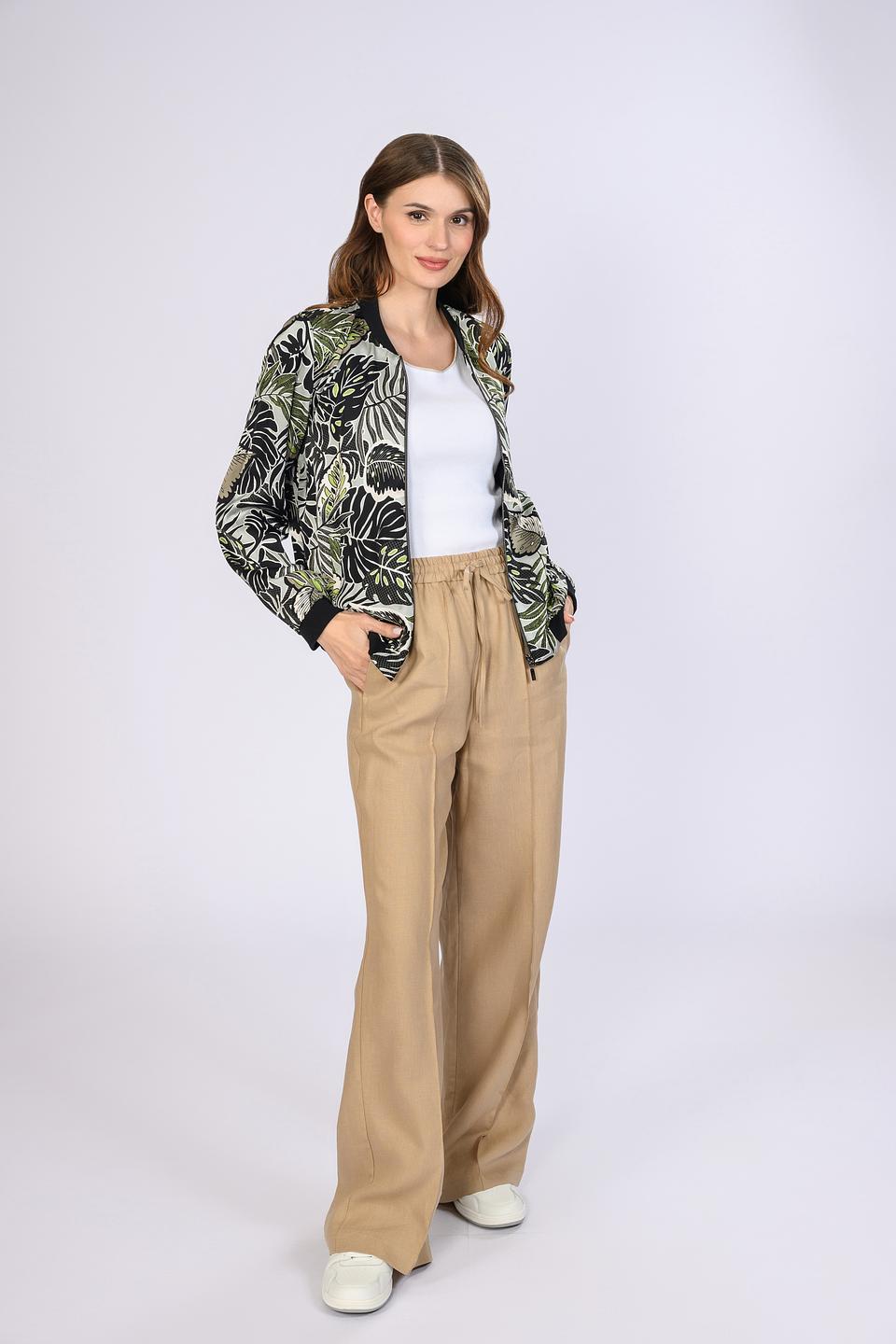 Жакет Olsen с тропическим принтом