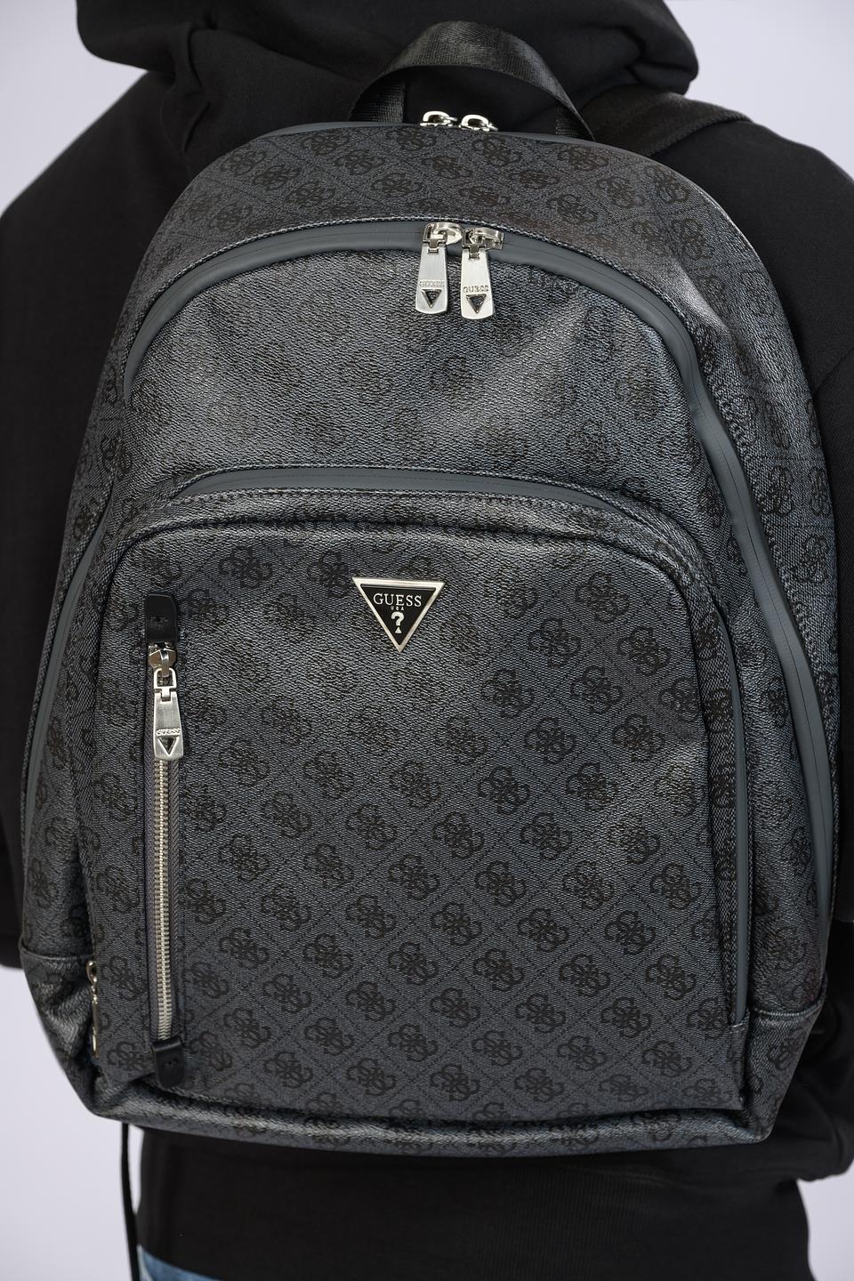 Рюкзак Guess логотип чёрный