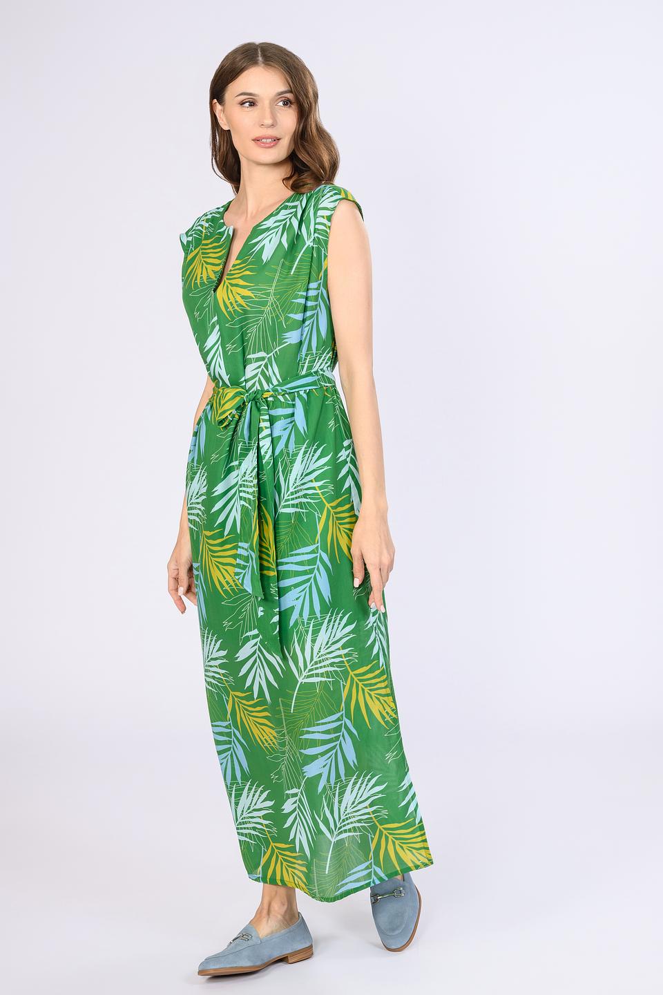 Платье Emka с тропическим принтом