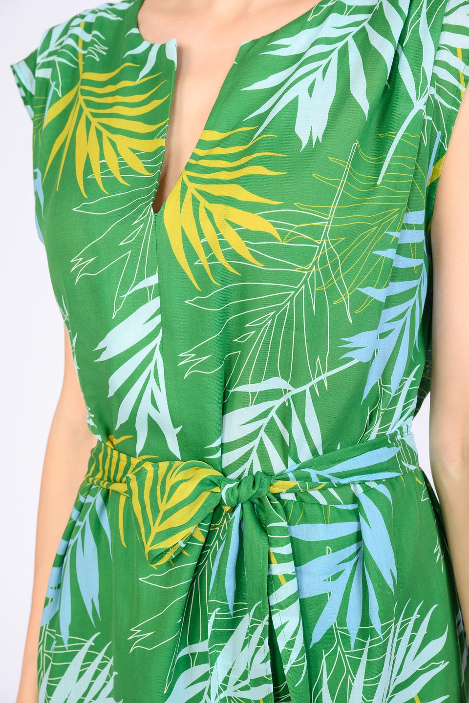 Платье Emka с тропическим принтом