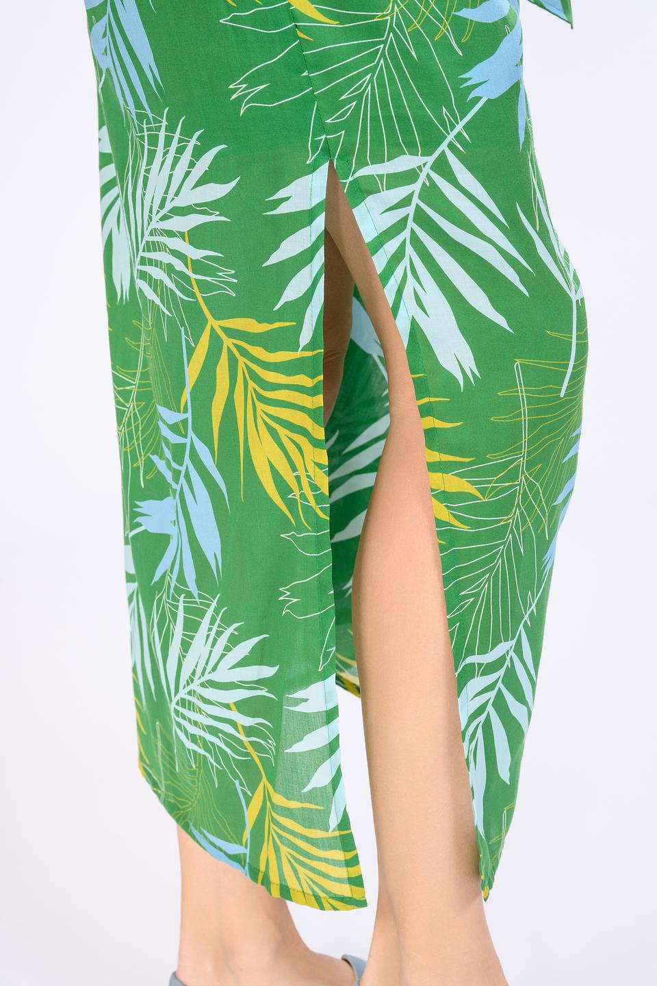 Платье Emka с тропическим принтом