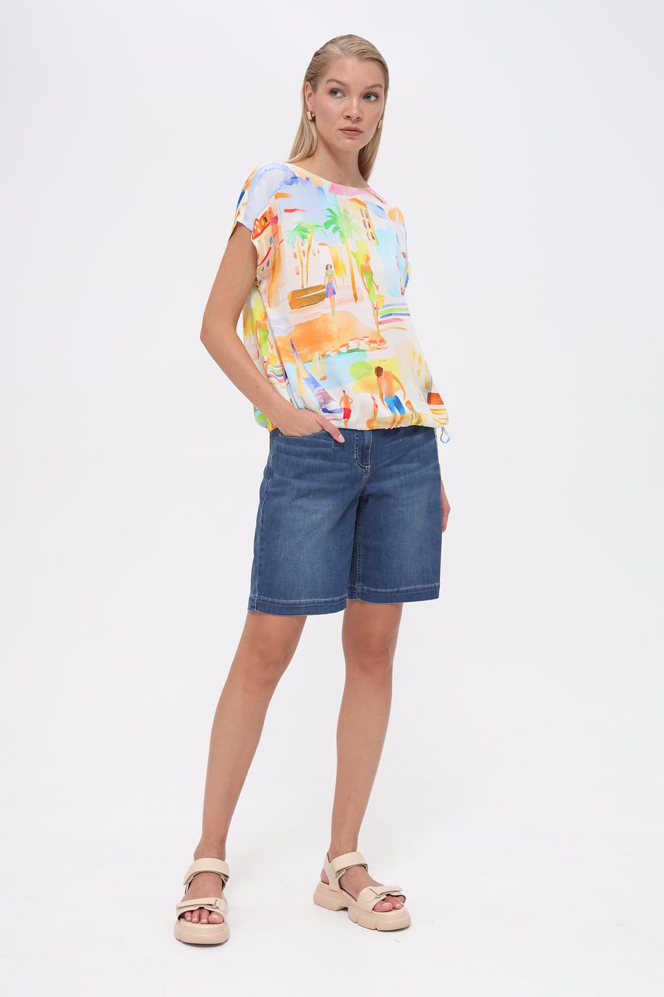 Шорты Gerry Weber деним синие