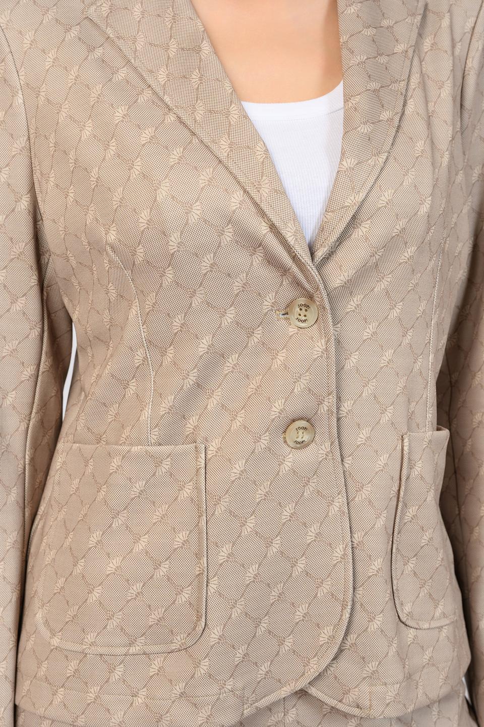 Жакет Joop! женский с узором бежевый