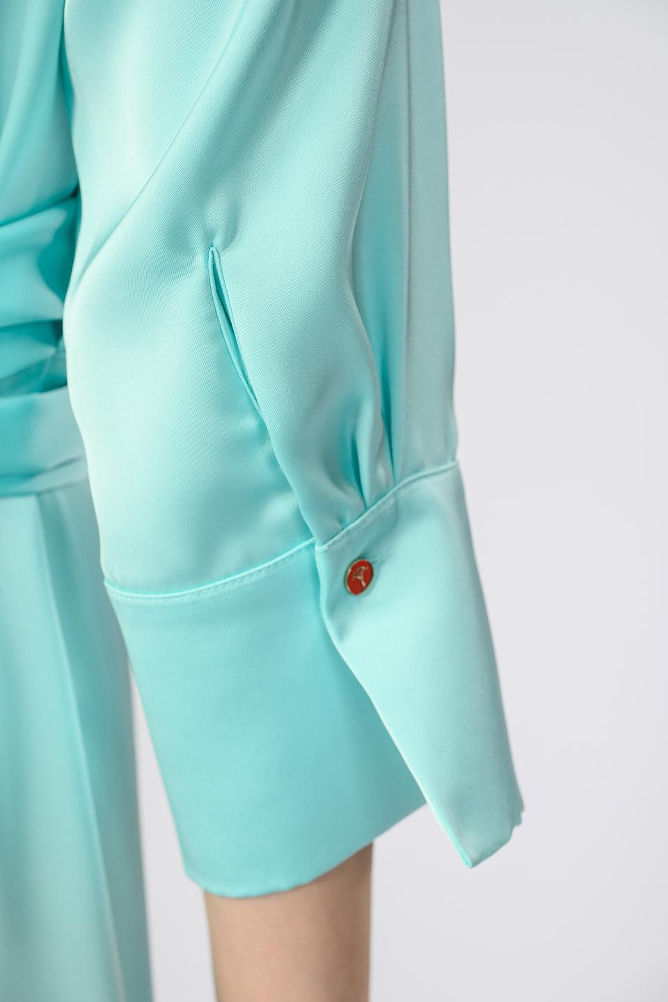 Платье Joop! с запахом бирюзовое
