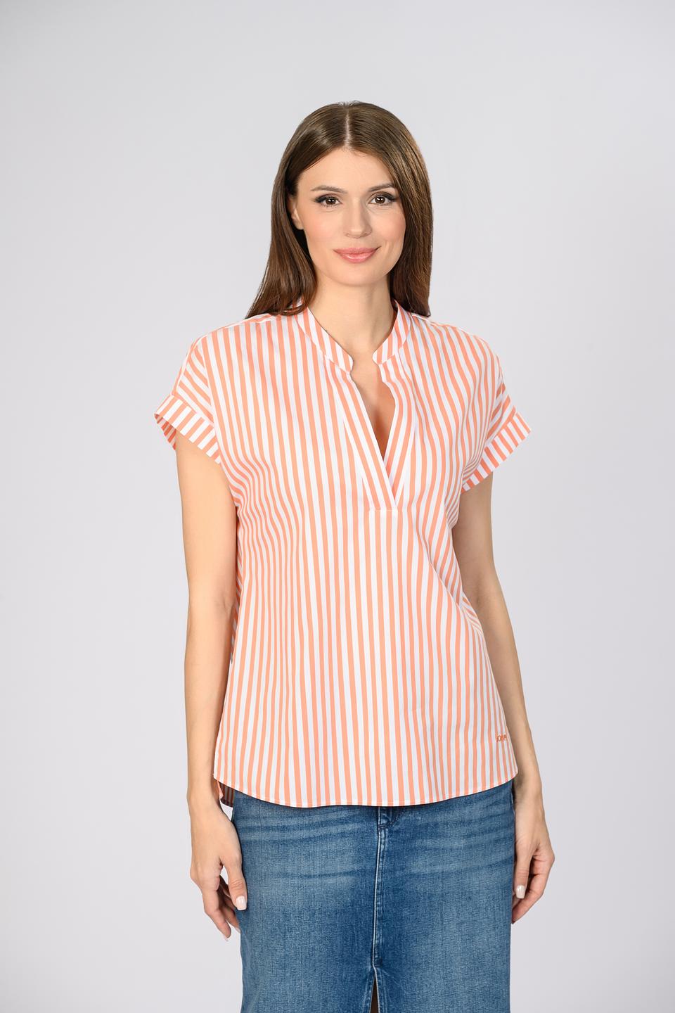Блуза Joop! в полоску оранжевая