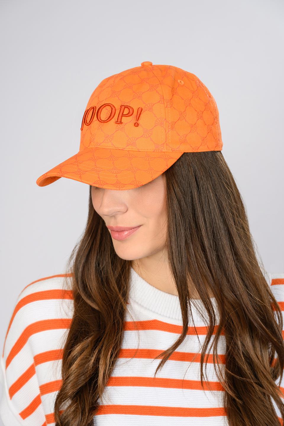 Бейсболка Joop! жен. оранжевая